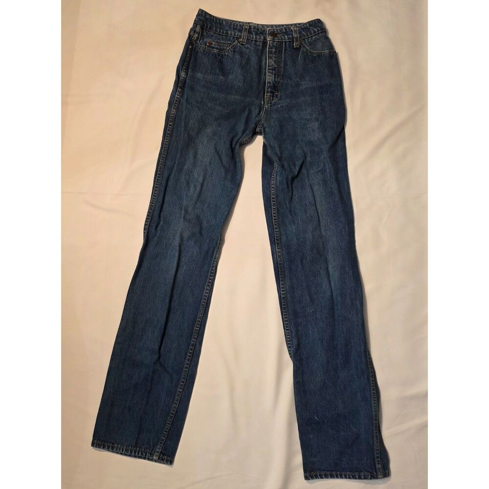 True Vtg 70s 80s Calvin Klein Style 1600 High Rise Tapered Mom Jeans Size 10